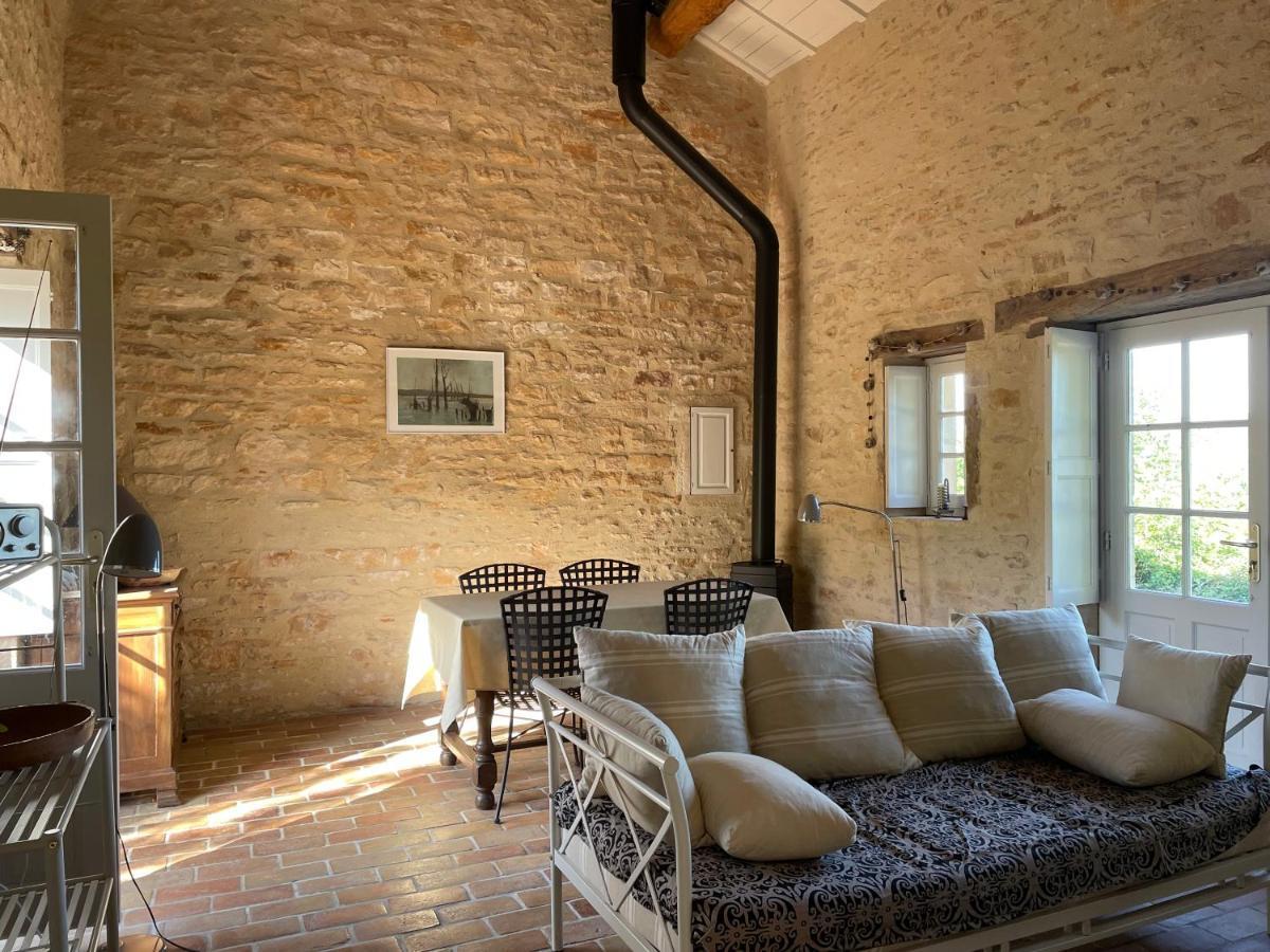 Une Maison De Campagne En Bourgogne Du Sud Tournus Exterior foto