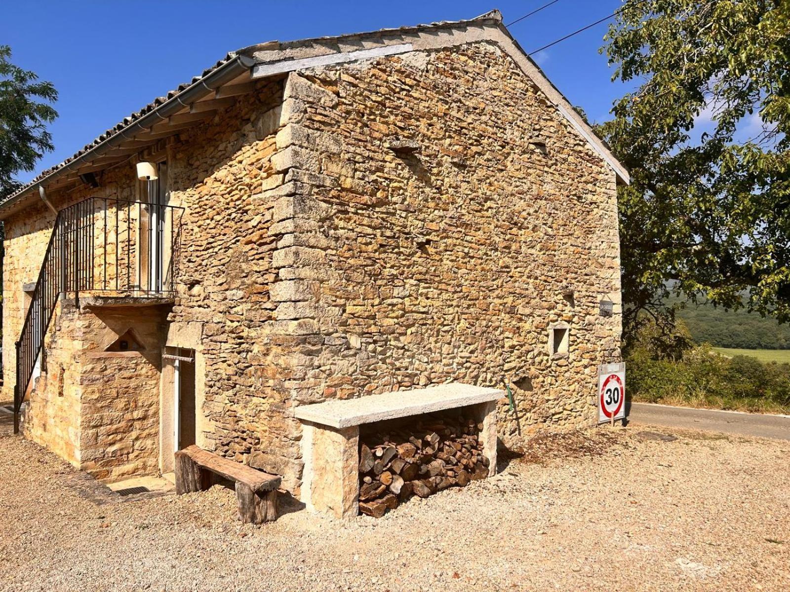 Une Maison De Campagne En Bourgogne Du Sud Tournus Exterior foto